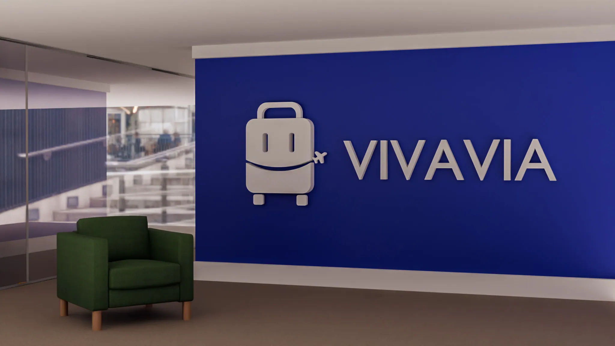 VIVAVIA 3D Render & Brand Assets